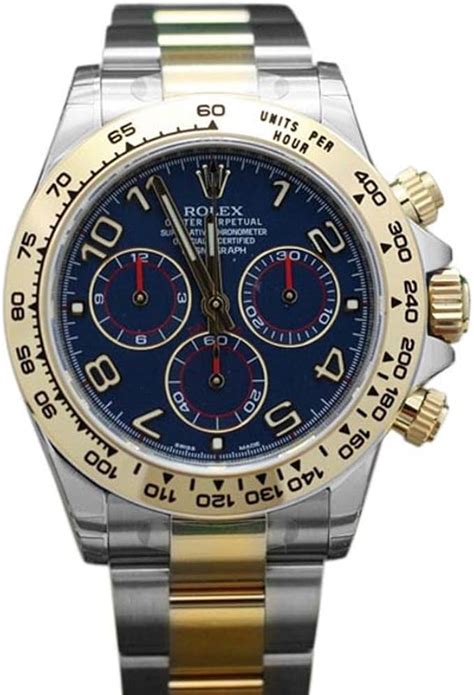 rolex daytona bicolor stahl gold blaues zifferblatt|rolex daytona stahl.